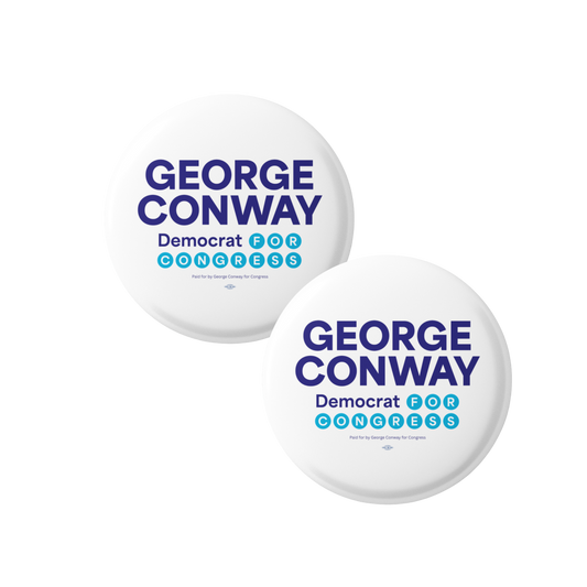 George Conway Logo Button 2-Pack