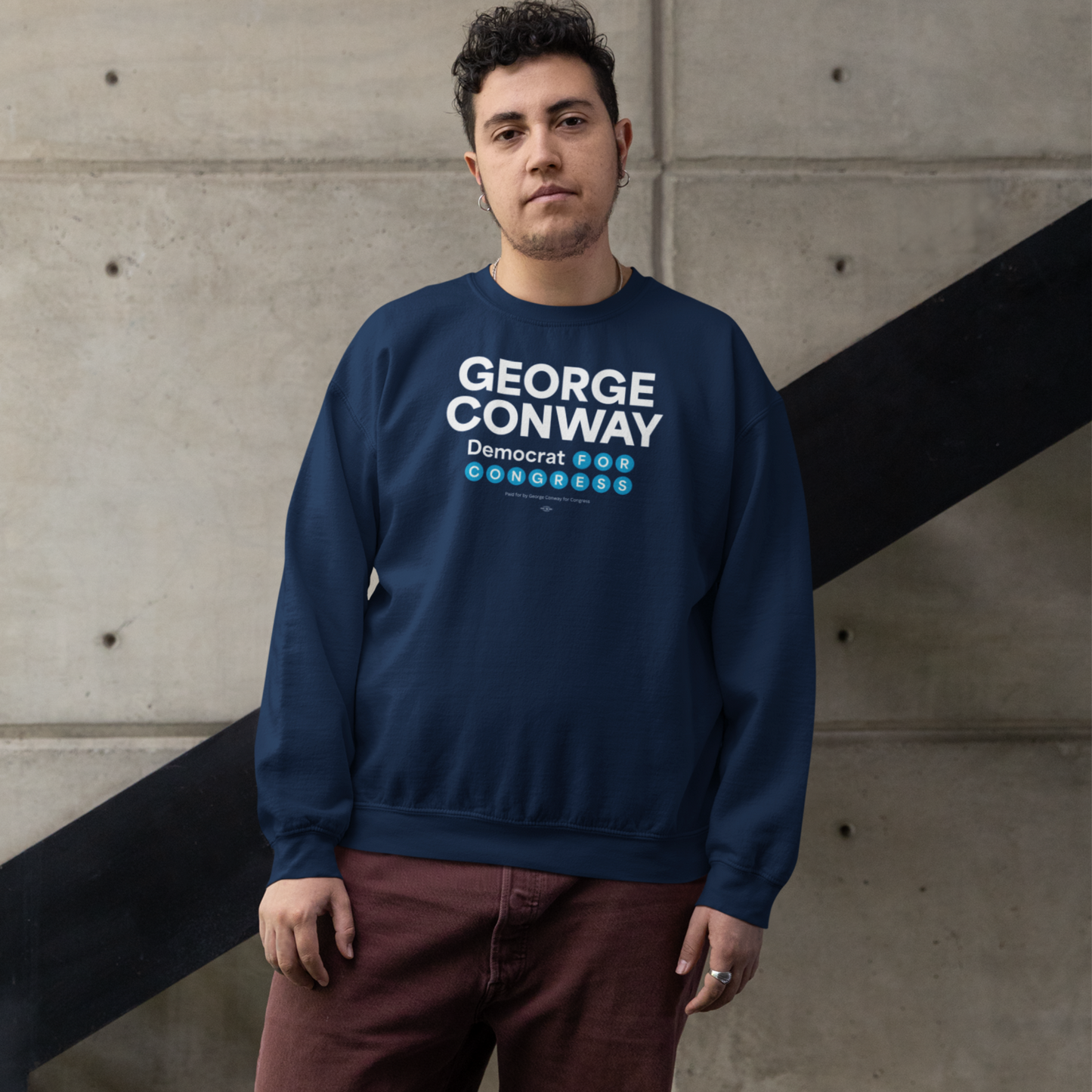 George Conway Logo Crewneck Sweatshirt