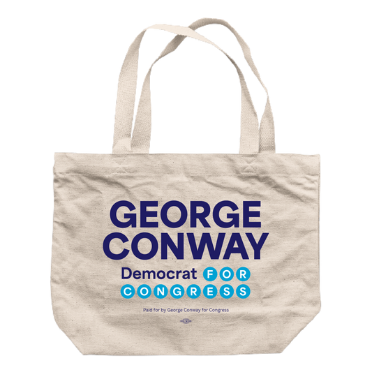 George Conway Logo Wide Tote